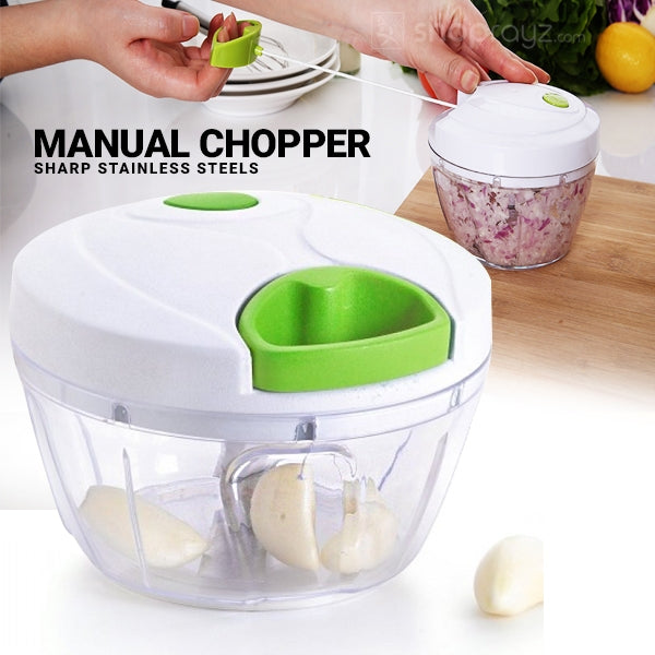 Manual Speedy Chopper Hand Pull Vegetable Chopper